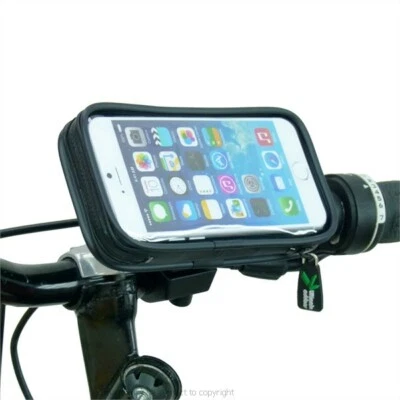 Waterproof Cycle Bike Handlebar PRO Mount for Apple iPhone 8 (4.7" Screen) Phone - Image 1 of 4