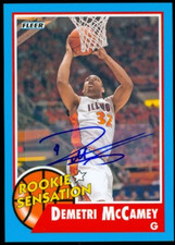 2011-12 Fleer Retro Autographs #82 Demetri McCamey RS AUTO RC Rookie - NM-MT