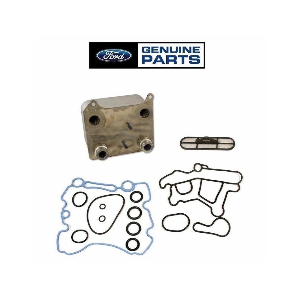 Enfriador de aceite Ford OEM 3C3Z-6A810-A para 2003-2007 6,0 L Powerstroke diésel Foto 1 de 1
