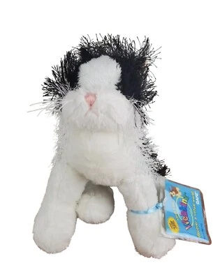 Ganz Webkinz Black & White Cat Kitten Sealed Code Tag HM016 NEW - Image 1 of 4