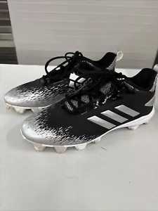 Scarpe da baseball Adidas Afterburner tacchetti uomo 9 argento nero CG5235 SPG 753001 - Foto 1 di 8