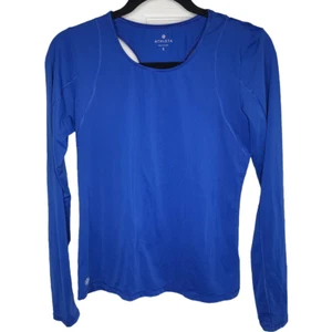 Camiseta de manga larga pequeña Athleta Rally Up azul real - Imagen 1 de 5