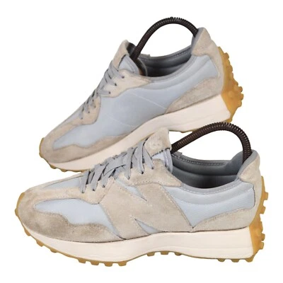 New Balance 327 Aluminium Grey Beige Suede WS327JU1 Trainers Shoes UK 5 EU 37.5 - Image 1 of 4