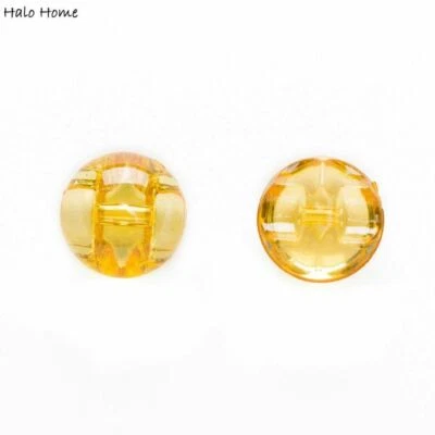 Round Acrylic Button 50pcs 12mm Shank Sewing Buttons Mushroom Domed Craft Decor - Image 1 of 4