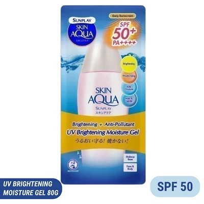 MENTOLATUM Sunplay Skin Aqua Gel Hidratante Iluminador UV SPF50 + PA 80g Foto 1 de 4