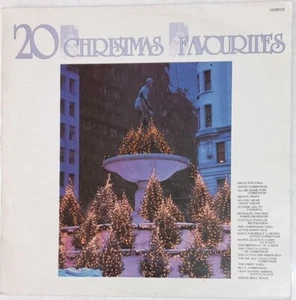 20 Christmas Favourites LP VINYL Compilation AX-260123 Capitol Records Australia - Picture 1 of 3