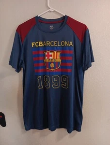 Mens Large FC Barcelona Graphic Tee - Picture 1 of 2