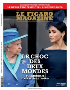 LE FIGARO MAGAZINE Mars 2021 ELIZABETH II vs MEGHAN_NOTRE DAME DE PARIS NEW ©TBC - Imagen 1 de 1