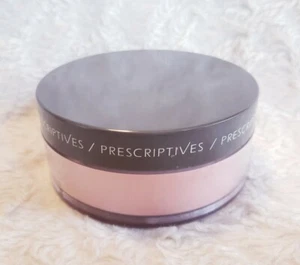 PRESCRIPTIVES Finishing Powder CORAL R/O loose dust 2.5 oz / 70 g w/ puff NEW - Picture 1 of 6