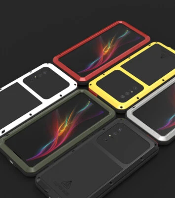 LOVEMEI Splashproof Tempered Glass Metal Case for SONY Xperia - Image 1 of 4