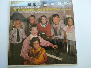 AUDIO RECORD (1959)  ROY ROGERS / DALE EVENS ~ Jesus Loves Me  33 1/3 OF - Picture 1 of 1