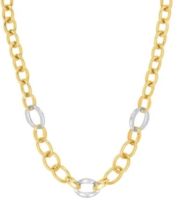 NEW Joop Women's Chain 2032467 Necklace Cornflowers Gold Necklace - Picture 1 of 1