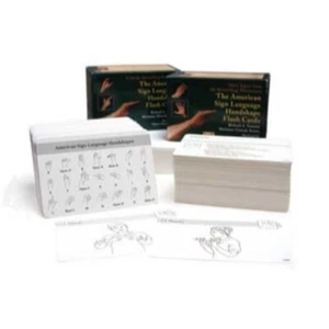 The American Sign Language Handshape Flashcards Set II - Bild 1 von 3
