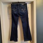ReRock for Express Low Rise Boot Bootcut Flare Jeans Womens Size 8 Y2K Western