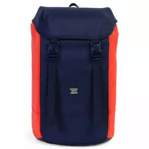 BNWT Herschel Iona Navy/ Red Backpack - Picture 1 of 2