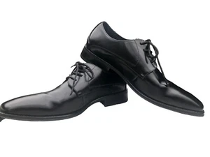 Zapatos Oxford de vestir formales de cuero negro Stacy Adams Wayde 20144-001 para hombre talla 9 M - Imagen 1 de 10