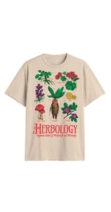 Men's Harry Potter Herbology Sand Graphic T-Shirt - Picture 1 of 1