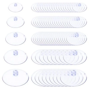 80pcs 25mm 30mm 35mm 40mm 45mm Suction Cups Set 5 Size Rubber Anticollision Suck - Picture 1 of 7