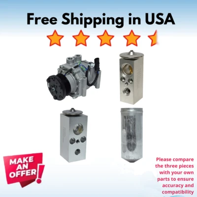 Kit Compresor Aire Acondicionado Fit Dodge Ram 3500 Van 2003 Foto 1 de 4