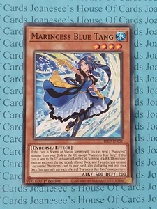 LED9-EN051 Marincess Blue Tang Yu-Gi-Oh Card 1st Edition New - Picture 1 of 4