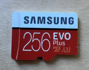 Samsung 256GB EVO Plus UHS-I microSDXC Memory Card - Picture 1 of 2