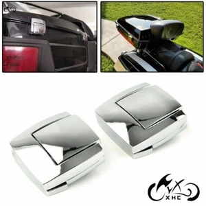 Chrome Tour Pack Trunk Latches For Harley Electra Glide FLHT FLHTC Ultra Classic - Picture 1 of 12