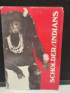 FRITZ SCHOLDER INDIANS Paintings / Lithographs  SIGNED 2ND Edition 1976 Book - Imagen 1 de 12