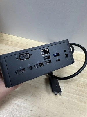 NEW - Dell K16A TB18DC HDMI USB-C USB 3.0 Laptop Docking Station - No AC Cord - image 1 of 2