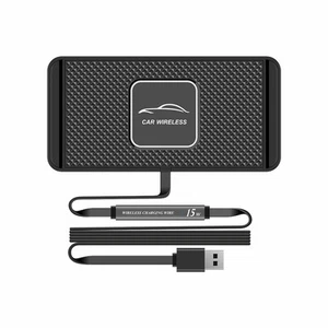 Portable USB Car Wireless Charger with Antislip Design for Efficient Charging - Zdjęcie 1 z 12