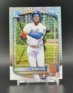 Elian Peña - 2025 Bowman Chrome 1st #BCP-155 | NY Mets Prospect - Picture 1 of 2