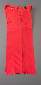 NAUTICA HERREN CLIPPER HOSE 36X32 ROT RELAXED FIT CHINO 100% BAUMWOLLE KHAKI - Bild 1 von 13