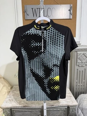 ¡NUEVO CON ETIQUETAS! Top activo Jamie Sadock 1/4 cremallera talla mediana D-1 Foto 1 de 4