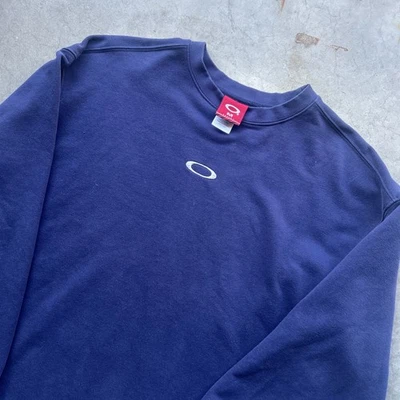 Sudadera Oakley Software Vintage Años 90 Logo Central MEDIANA Bordada ULTRA RARA Foto 1 de 4