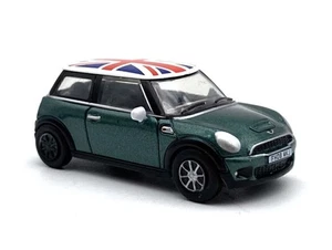 GB 1:76 BRG Green Mini Copper S Sports Model Collect Metal Car - Picture 1 of 8