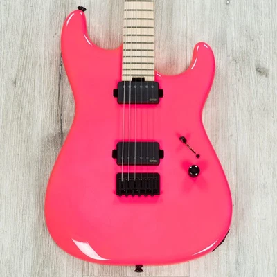 Charvel Limited Sean Long Pro-Mod San Dimas Style 1 HH HT M Guitar, Neon Pink - Image 1 of 4