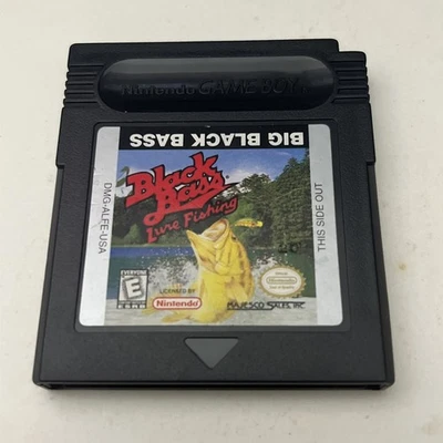 Black Bass: Lure Fishing Nintendo Game Boy Color - Image 1 of 2