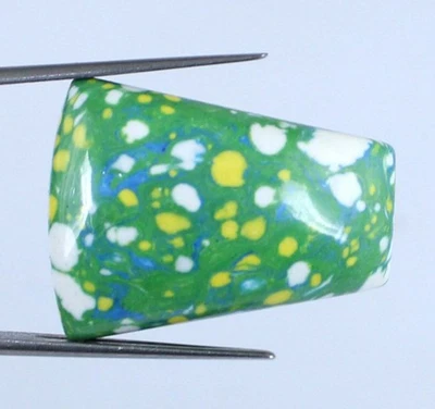 Pietra preziosa naturale multicolore turchese 16,55 carati certificata T9755 - Immagine 1 di 4