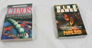 Lot of Paper Back Thought/Mind Books Chaos Making New Science Mind Games SIGNED - Picture 1 of 1