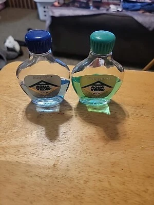 复古 After Shave AQUA VELVA 冰蓝色/Menthol Mist 半满 — 第 1/4 张图片