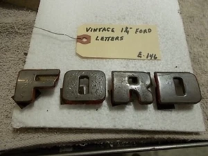 VINTAGE FORD 1- 1/4" LETTERS, E-146 - Picture 1 of 3