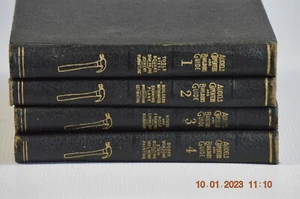 1951 Audels Carpenters and Builders Guide, Complete Set Vol. 1-4, Good Condition - Picture 1 of 9
