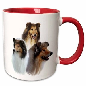 3dRose Rough Collie Mug - Picture 1 of 14