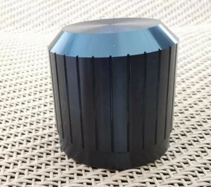 Solid Aluminum 40mm x 40mm Diameter Rotary Turn Knob for Hi-Fi CD Player Theater - Picture 1 of 6