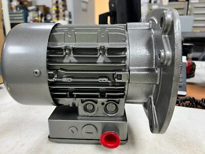 👀NEW NORD 0.75 HP INVERTER DUTY MOTOR 80 FR 3Ø 1710 RPM 230/460V 80S/4 CUS TW - Image 1 of 4