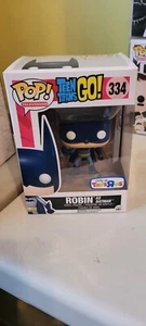 Funko POP! Teen Titans Go! Robin Television como Batman - Imagen 1 de 5