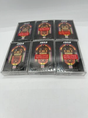 Lot Of 6 Your Hit Parade Time Life Music Cassettes 46,50,52, 53,54,55,58 New NIB - Image 1 of 4