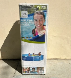 Intex 28210 Piscina Metal Frame Pool Blue 366x76cm NUOVA - Imagen 1 de 5