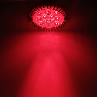 36W 670nm~680nm PAR38 Deep Red LED Lamp Spot Light Bulb f Therapy Plant E27 E26 - Image 1 of 4