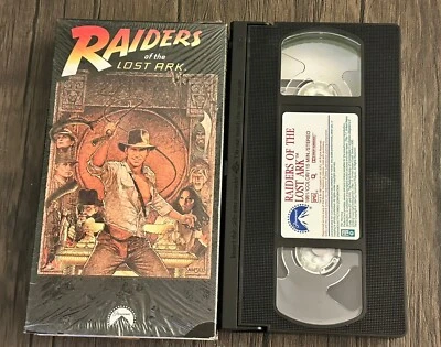 Indiana Jones: Raiders of the Lost Ark (VHS, 1981) Harrison Ford [First Release] - Image 1 of 4