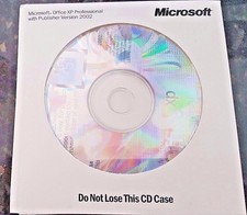 MS OFFICE XP PRO with PUBLISHER 2002 Version!